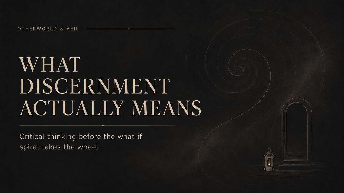 What Discernment Actually Means