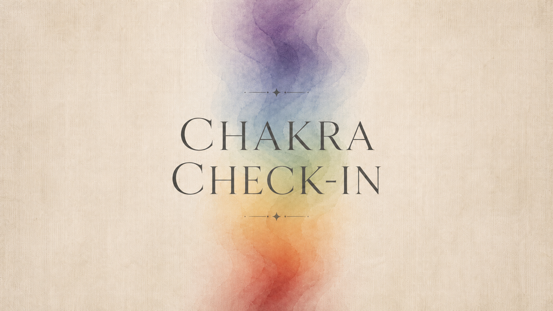 A Chakra Check-In for Real Life: Where Are You Carrying the Weight?