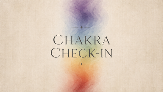 A Chakra Check-In for Real Life: Where Are You Carrying the Weight?